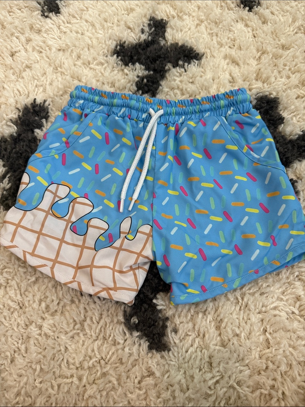 Icecream swim trunks